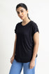 The Black Kimono Top